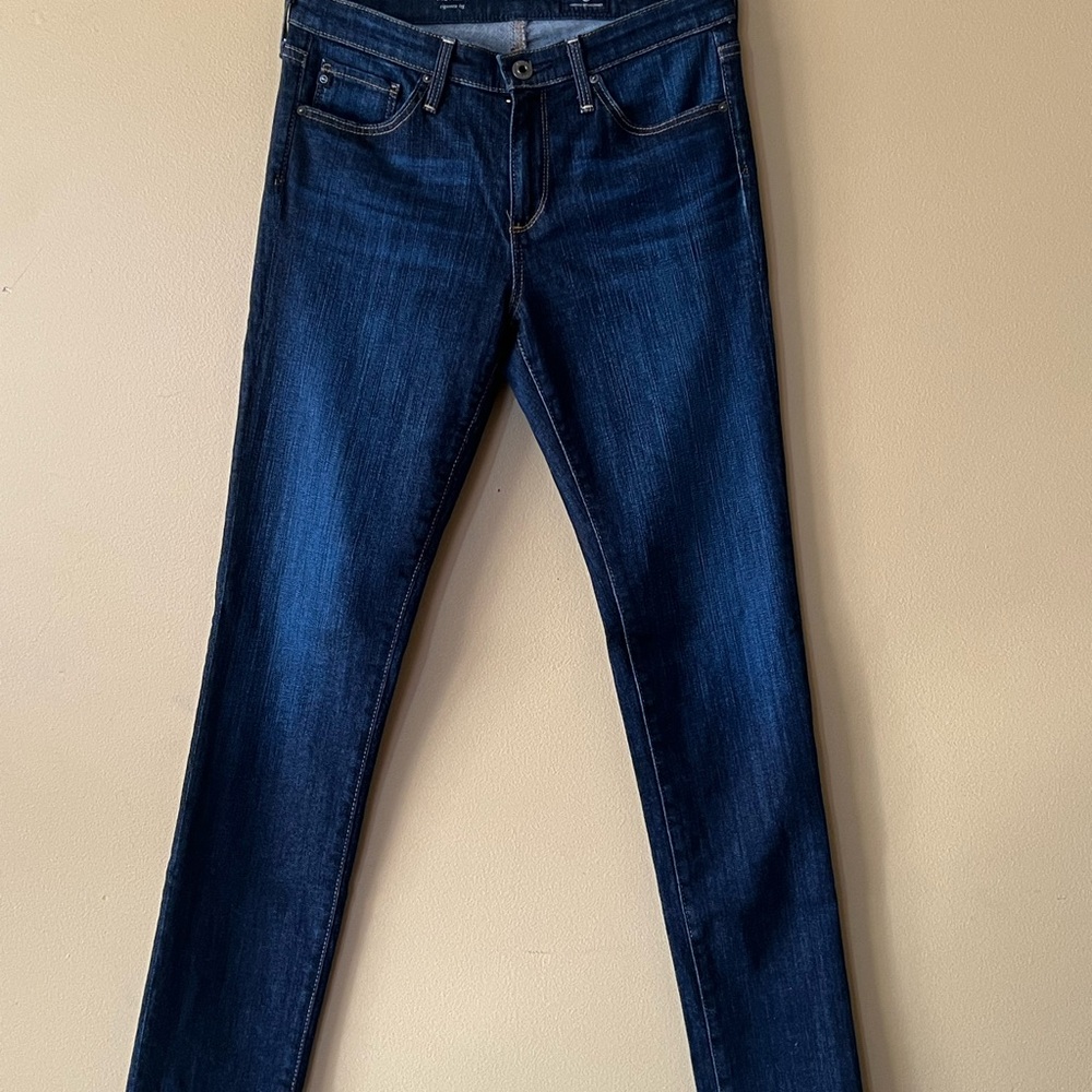 AG Adriano Goldschmied Dark Blue Skinny Jeans